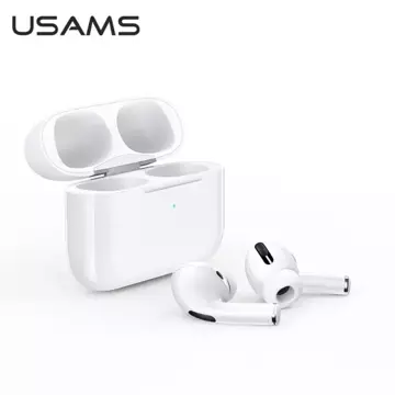 Słuchawki Bluetooth 5.0 USAMS TWS Emall Series bezprzewodowe biały/white BHUYM01 (US-YM001)