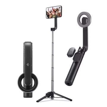 Spigen S570W Magsafe Bluetooth Selfie Stick Tripod Black