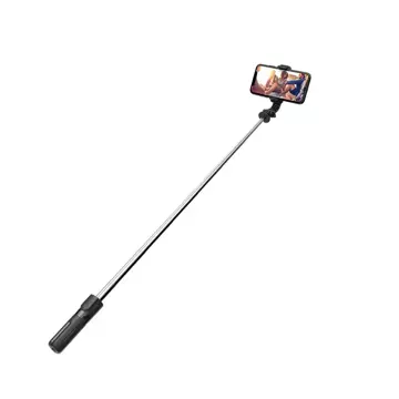 Statyw kijek Selfie Stick L02S bezprzewodowy Tripod Black