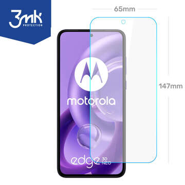 Szkło 3mk FlexibleGlass do Motorola Edge 30 Neo hybrydowe na ekran Glass 7H