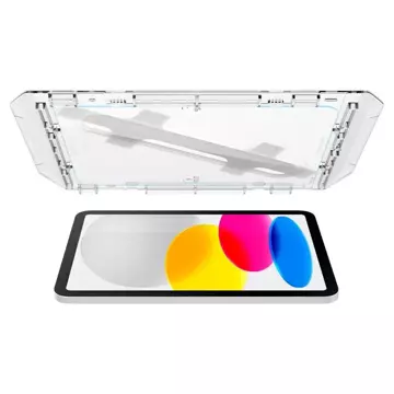 Szkło Hartowane Spigen Glas.Tr "EZ FIT" do Apple iPad 10.9 2022 CLEAR