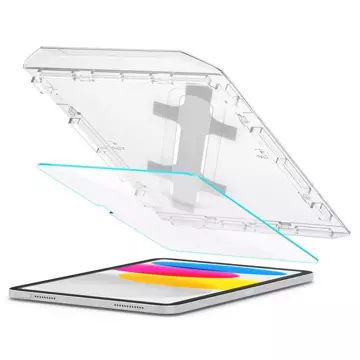 Szkło Hartowane Spigen Glas.Tr "EZ FIT" do Apple iPad 10.9 2022 CLEAR