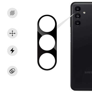 Szkło do Samsung Galaxy S24+ Plus na aparat obiektyw 3D hartowane pełne ochrona całego obiektywu szkiełko czarne