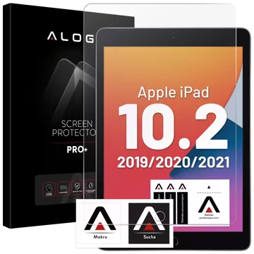 Szkło hartowane Alogy 9H do Apple iPad 10.2 2019/ 2020/ 2021 (7/8/9Gen)