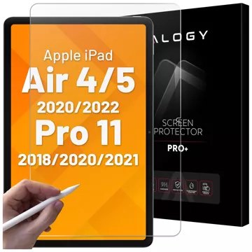 Szkło hartowane Alogy 9H na ekran do iPad Air 4 2020/ Air 5 2022/ iPad Pro 11 2018/ 2020/ 2021