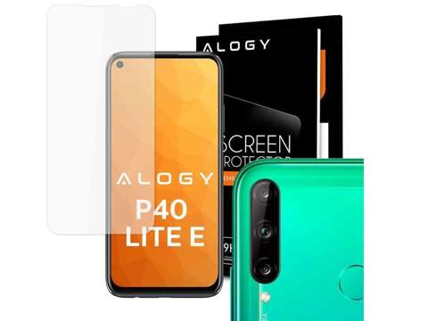 Szkło hartowane Alogy na ekran do Huawei P40 Lite E + Szkło na obiektyw Alogy