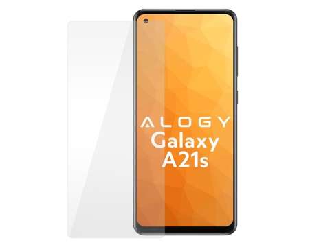 Szkło hartowane Alogy na ekran do Samsung Galaxy A21s + Szkło na obiektyw