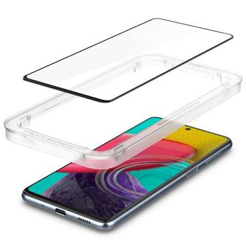 Szkło hartowane Spigen Alm Glass FC do Samsung Galaxy M53 5G Black