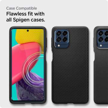 Szkło hartowane Spigen Alm Glass FC do Samsung Galaxy M53 5G Black