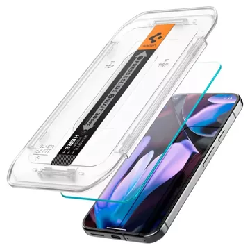 Szkło hartowane Spigen Glas.Tr ”EZ FIT” 2-Pack do Google Pixel 9 / 9 Pro Clear