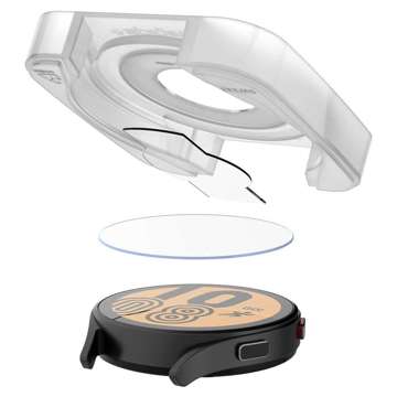 Szkło hartowane Spigen Glas.tR ”EZ-FIT” 2-pack do Samsung Galaxy Watch 4 / 5 (44 mm)