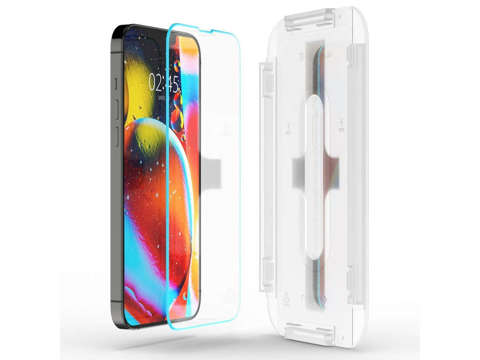 Szkło hartowane Spigen Glas.tR EZ Fit do Apple iPhone 13/ 13 Pro