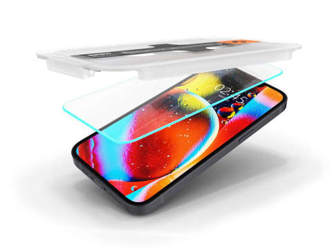 Szkło hartowane Spigen Glas.tR EZ Fit do Apple iPhone 13/ 13 Pro