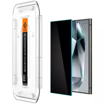 Szkło hartowane Spigen Glas.tR ”Ez Fit” 2-pack do Samsung Galaxy S24 Ultra Privacy