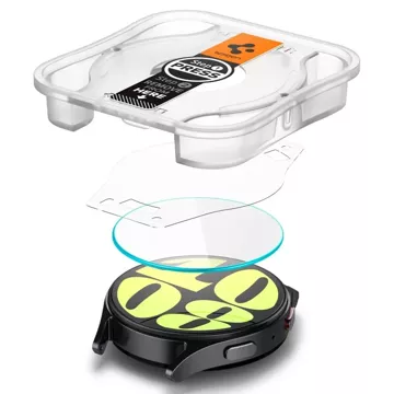 Szkło hartowane Spigen Glas.tR ”Ez-Fit” 2-pack do Samsung Galaxy Watch 7 (44 mm) Clear