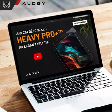 Szkło hartowane do Samsung Galaxy Tab S9 FE+ 12.4" Alogy Screen Protector Pro+ 9H ochronne na ekran