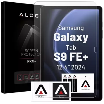 Szkło hartowane do Samsung Galaxy Tab S9 FE+ 12.4" Alogy Screen Protector Pro+ 9H ochronne na ekran