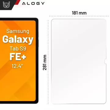 Szkło hartowane do Samsung Galaxy Tab S9 FE+ 12.4" Alogy Screen Protector Pro+ 9H ochronne na ekran