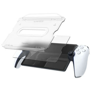 Szkło hartowane do Sony Playstation Portal Spigen Glas.TR "EZ FIT" Clear z ramką do montażu [1szt.]