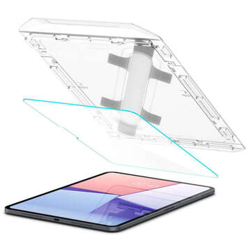 Szkło hartowane do iPad Pro 11" M4 5gen 2024 Spigen Glas.TR "EZ FIT" Clear z ramką do montażu [1szt.]