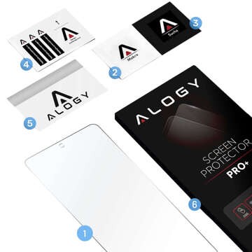 Szkło hybrydowe do Samsung Galaxy A53 5G na ekran Alogy Flexi Glass 9H Case Friendly płaskie na ekran