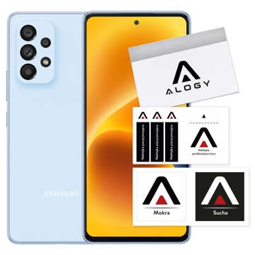 Szkło hybrydowe do Samsung Galaxy A53 5G na ekran Alogy Flexi Glass 9H Case Friendly płaskie na ekran