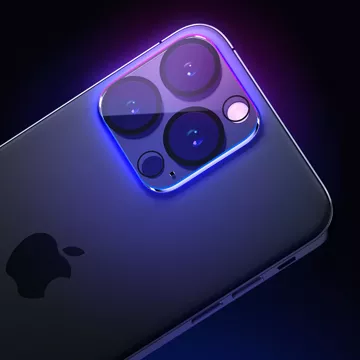 Szkło hybrydowe na aparat do Apple iPhone 16 Pro / 16 Pro Max osłona na obiektyw 3mk Lens Pro Full Cover pancerna ochrona aparatu