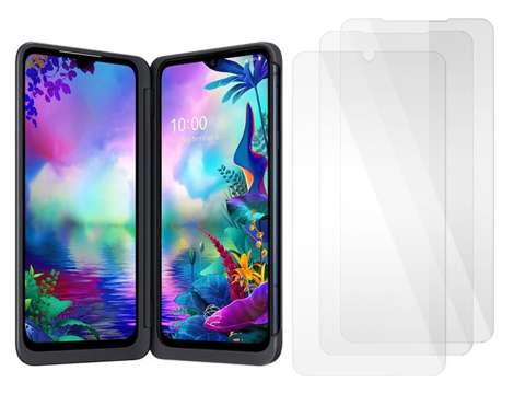 Szkło x3 Flexible Glass 3mk 7H do LG G8X ThinQ