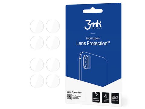 Szkło x4 na kamerę obiektyw 3mk Lens Protection do Apple iPhone 12 