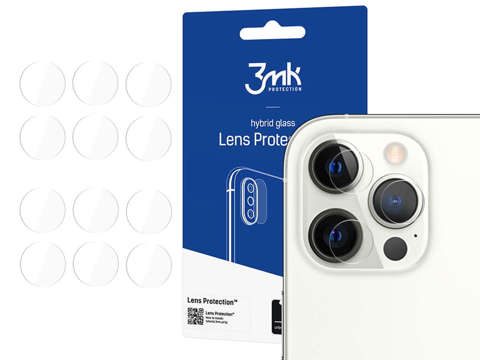 Szkło x4 na kamerę obiektyw 3mk Lens Protection do Apple iPhone 12 Pro Max