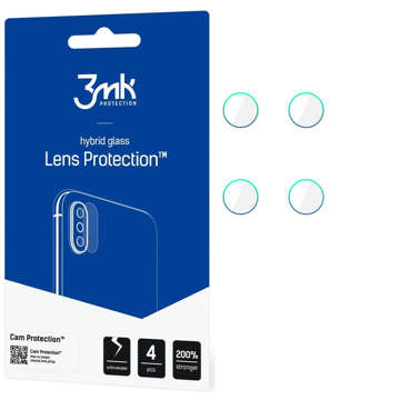 Szkło x4 na kamerę obiektyw 3mk Lens Protection do Apple iPhone 13