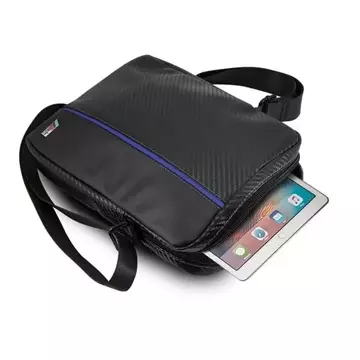 Torba BMW BMTB8CAPNBK Tablet 8" czarny/black Carbon / Blue Stripe