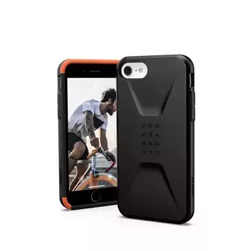 UAG Civilian - obudowa ochronna do iPhone SE 2/3G, iPhone 7/8 (black)