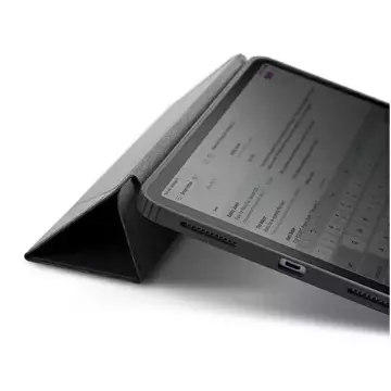 UNIQ etui Moven iPad Pro 11" (2021/2020) Antimicrobial szary/charcoal grey