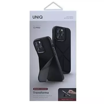 UNIQ etui Transforma iPhone 13 Pro / 13 6,1" czarny/ebony black MagSafe